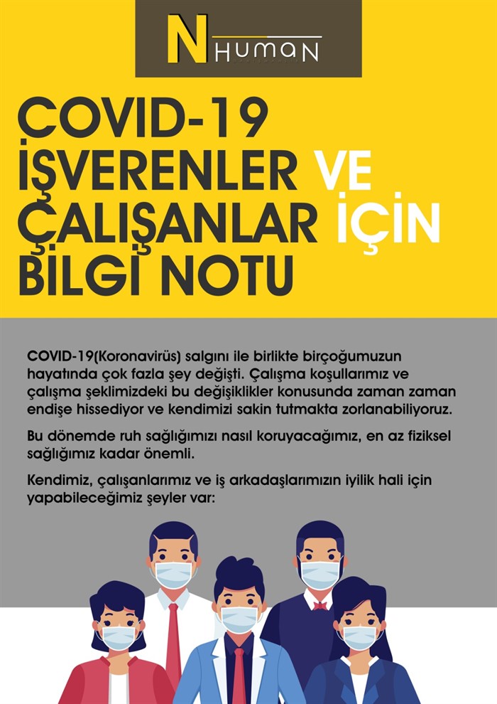 Covid-19 İşverenler ve Çalışanlar İçin Bilgi Notu